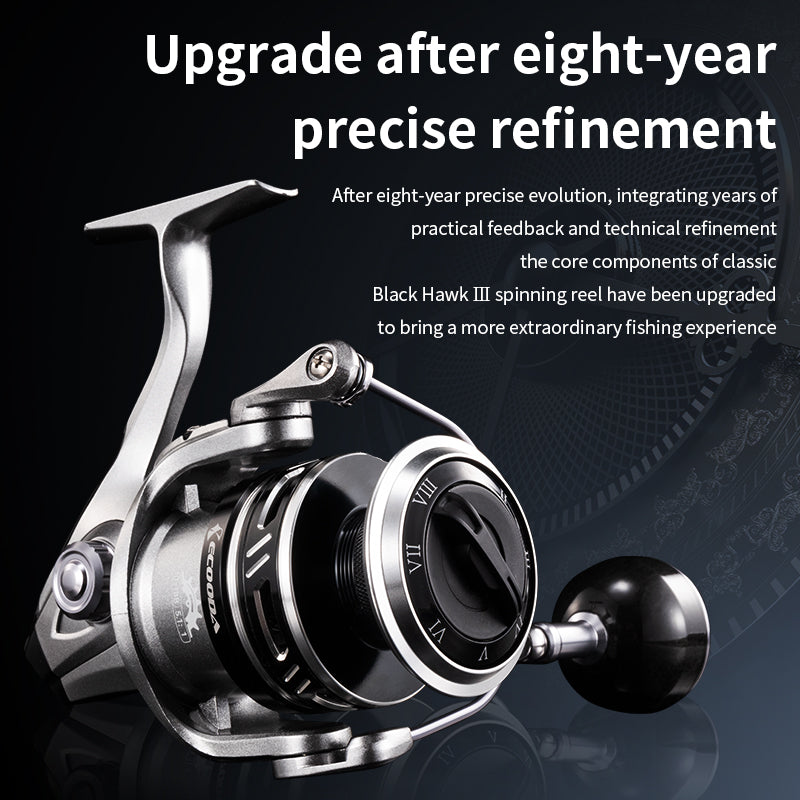 Ecooda Black Hawk6000 Spinning Reel