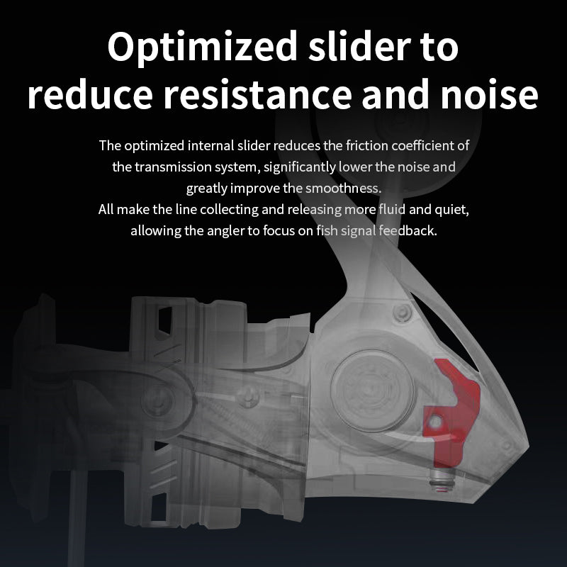 Ecooda Black Hawk6000 Spinning Reel