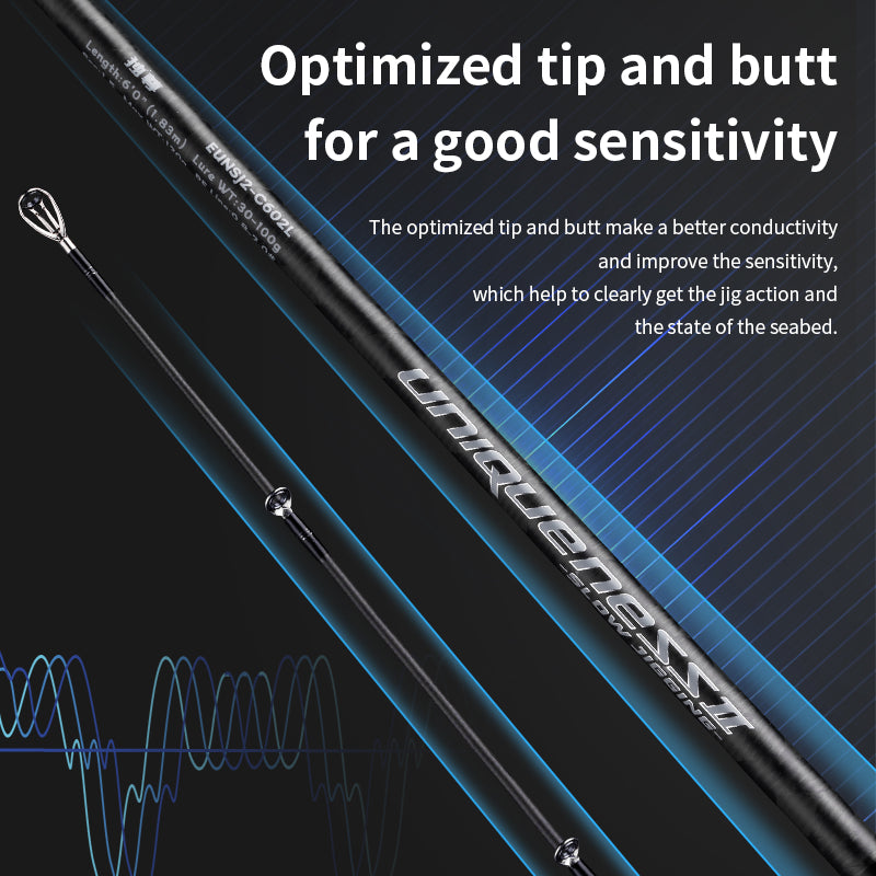 Ecooda Uniqueness II Slow Jigging Rod