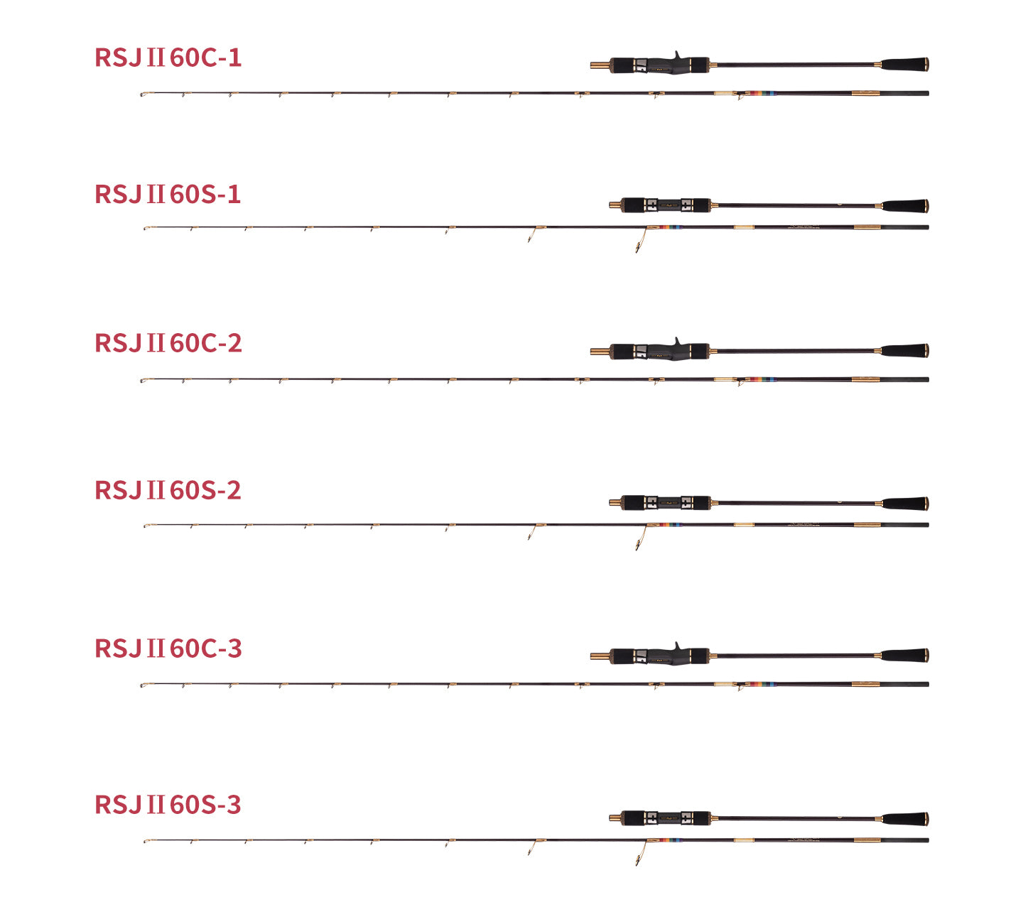 Ecooda Rainbow II Full Solid Slow Jigging Rod