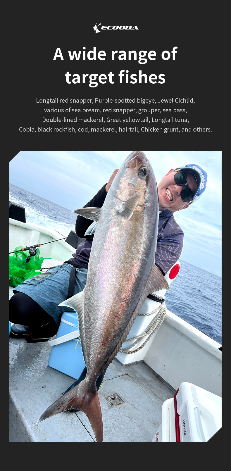 Ecooda Uniqueness II Slow Jigging Rod