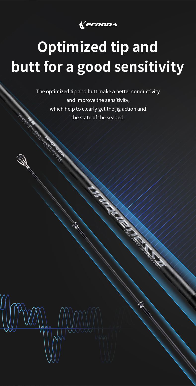 Ecooda Uniqueness II Slow Jigging Rod