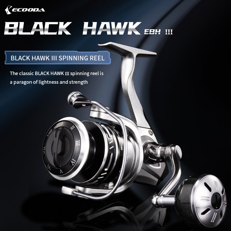 Ecooda Black Hawk6000 Spinning Reel