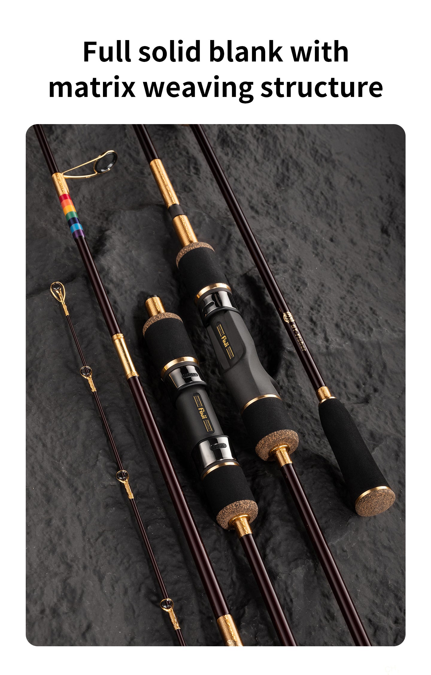 Ecooda Rainbow II Full Solid Slow Jigging Rod