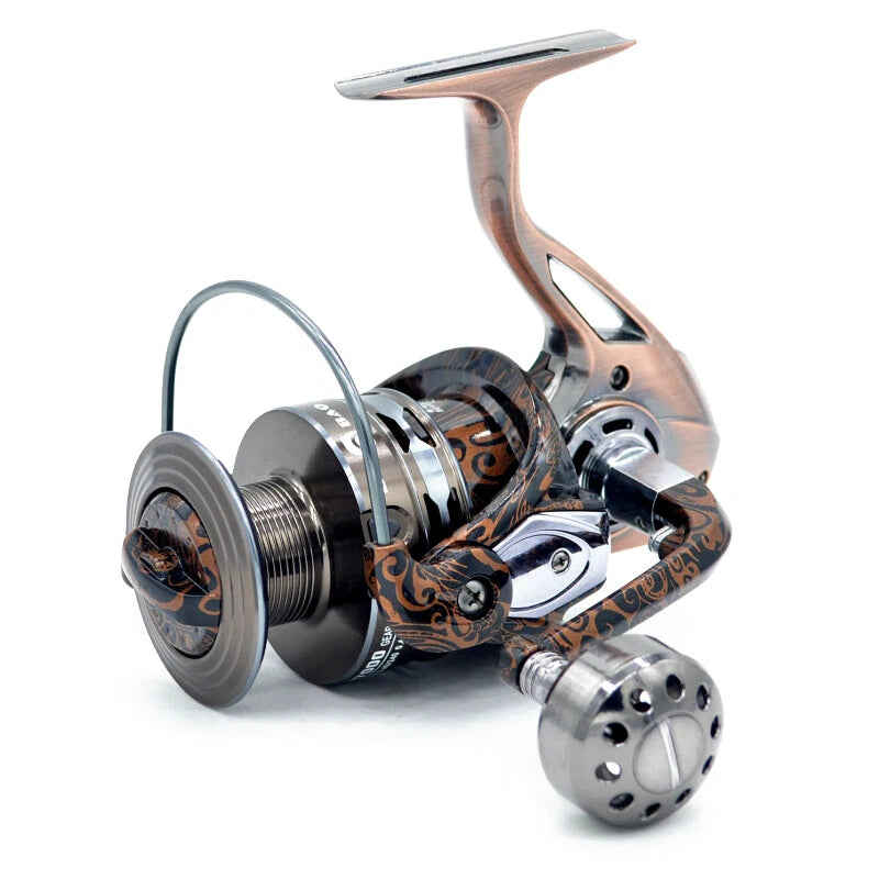 Spinning Fishing Reel 5+1 Bearings Aluminum Body