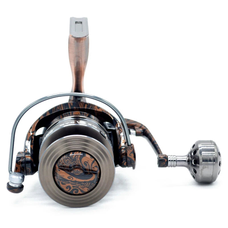 Spinning Fishing Reel 5+1 Bearings Aluminum Body