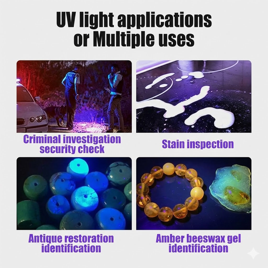 BYL Portable UV Glow Booster Light